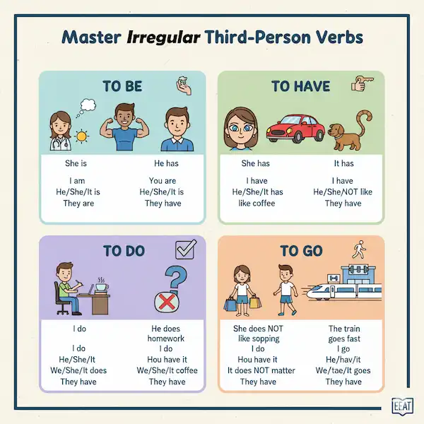 Irregular Third-Person singular Verbs