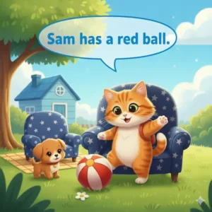 Primary Reading Red Ball